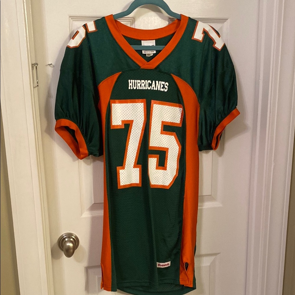 Women’s Green and Orange Hurricanes Jersey Dress